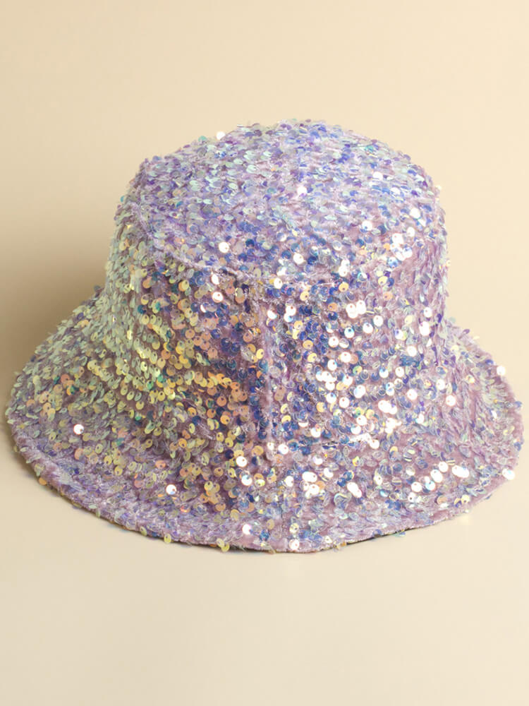 Sequin Sparkle Bucket Hat Tiynon