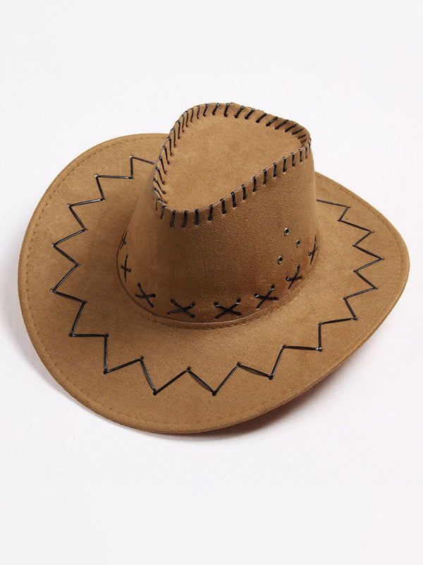 Western Suede Cowboy Hats Tiynon