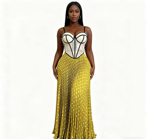 Camisole Top & Skirt Two-Piece Set for Casual Wear