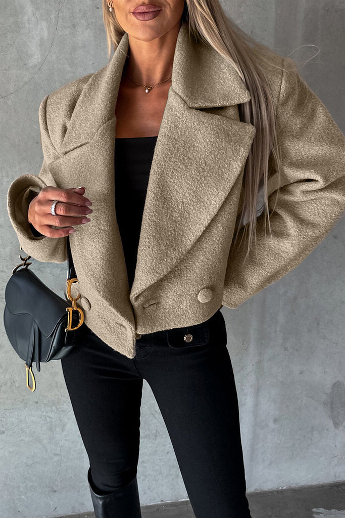 Elegant Solid Turndown Collar