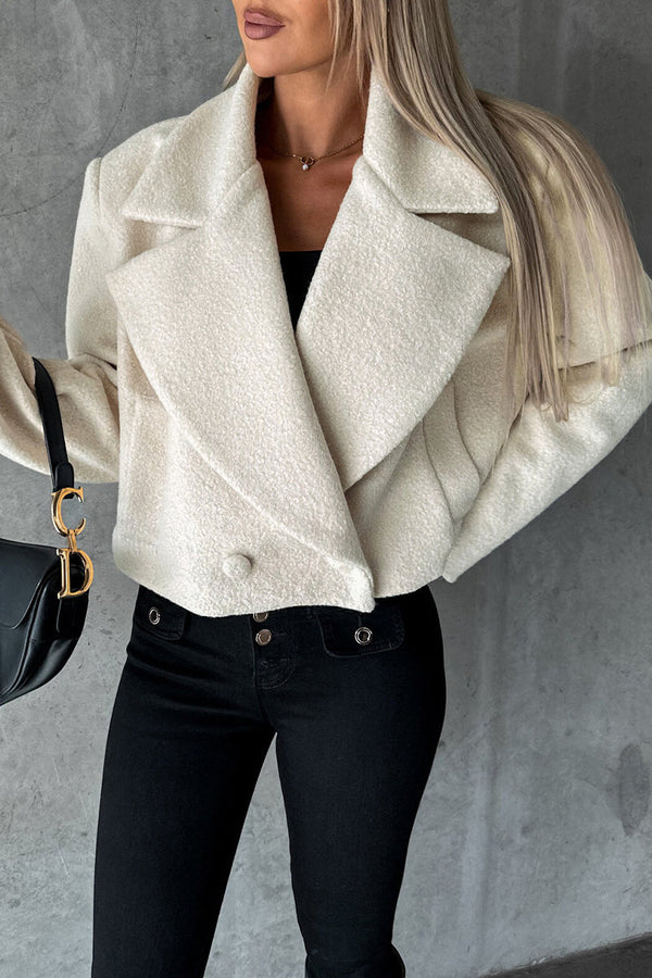 Elegant Solid Turndown Collar