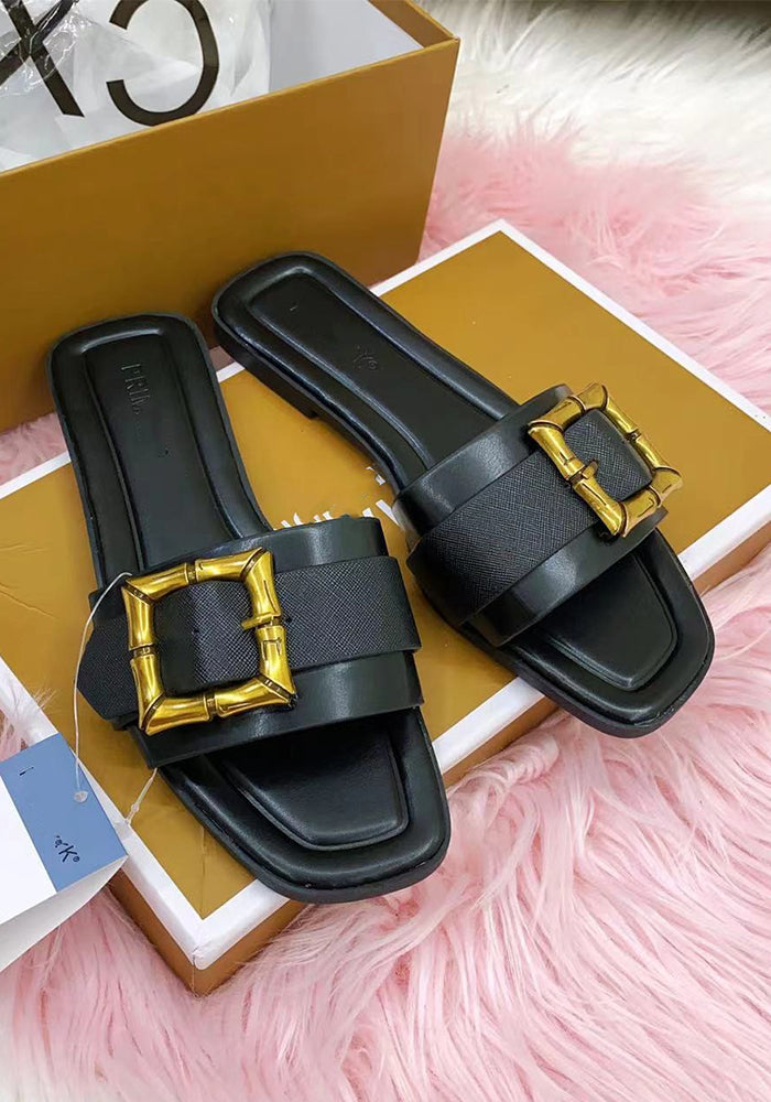Flat Slide Sandals for Casual Summer Days