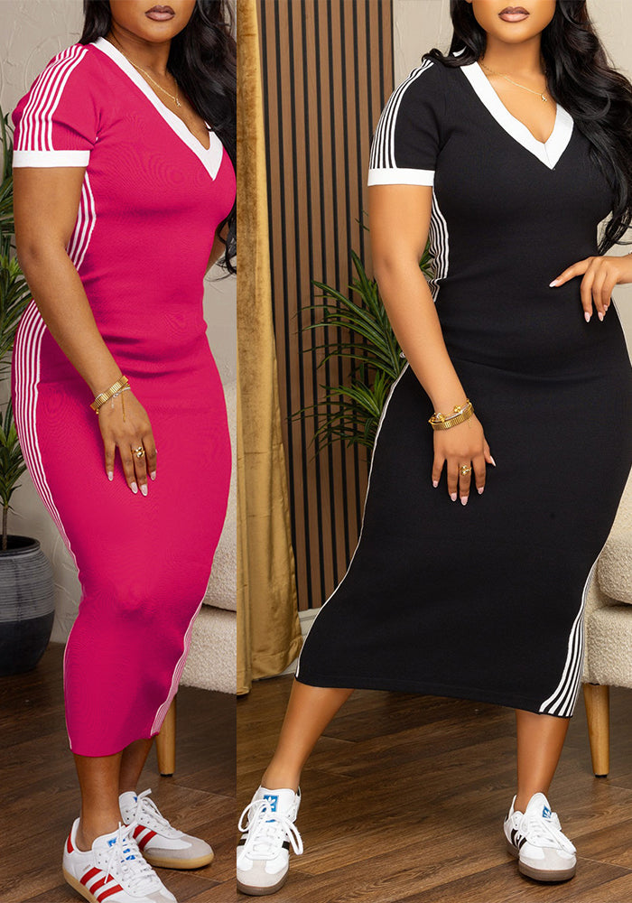 V-Neck Dress for Casual Everyday Wear
