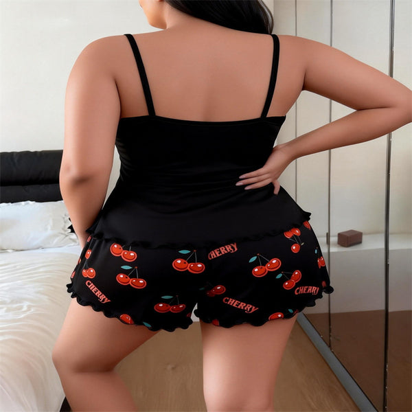 Camisole & Shorts Two-Piece Pajama Set for Loungewear