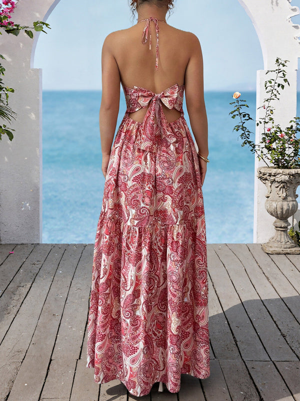 Strap Maxi Dress for Summer Beach Vacations
