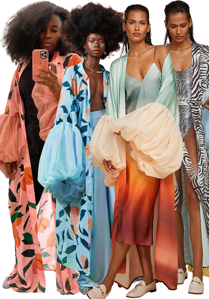 Printed Cover-Up Jacket for Beach Holidays