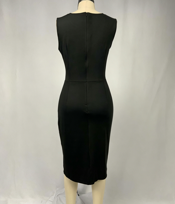 Color Block Dress for Elegant Office & Casual Wear