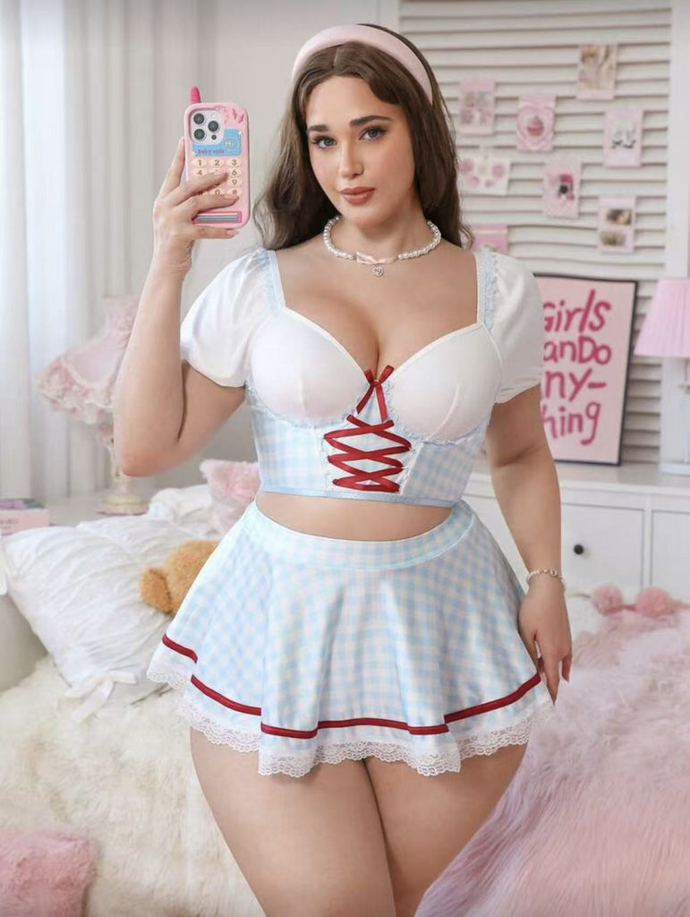Women Uniform Student Role-Playing Sexy Lingerie