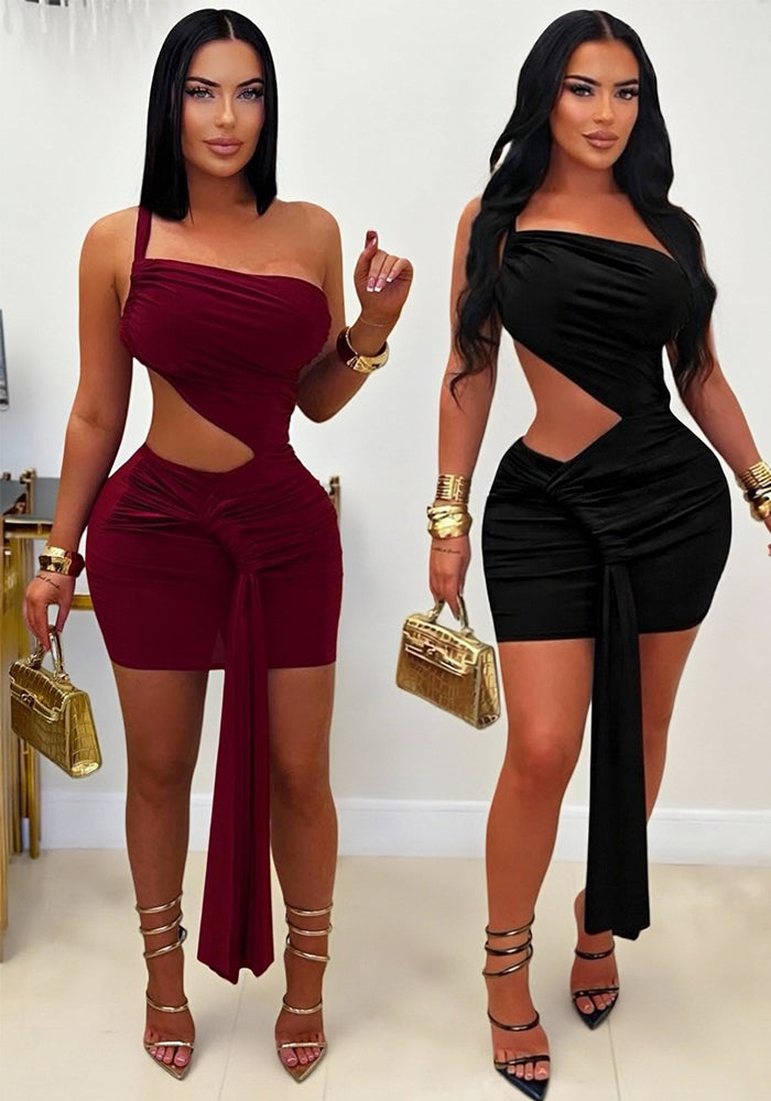One-Shoulder Dress for Evening Parties