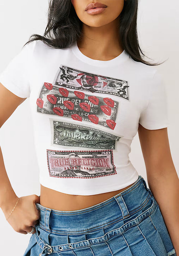 Women Printed Cropped Top