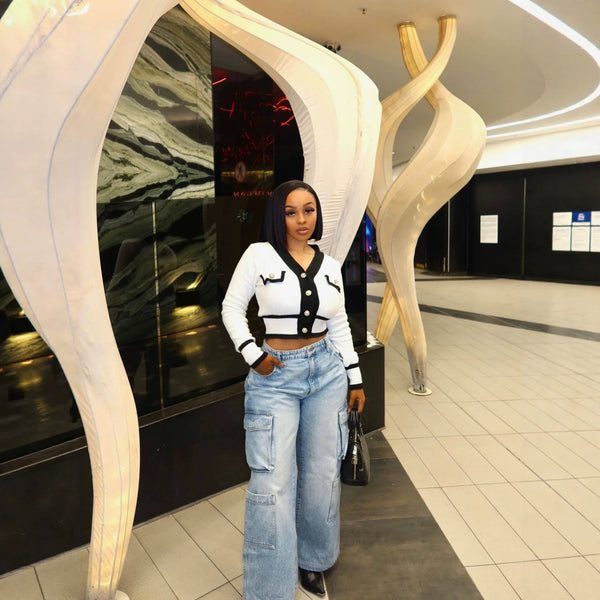 Multi-Pocket Denim Long Pants for Casual Streetwear