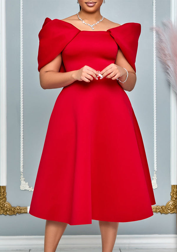 African Print Formal Party Dress for Elegant Evening Events