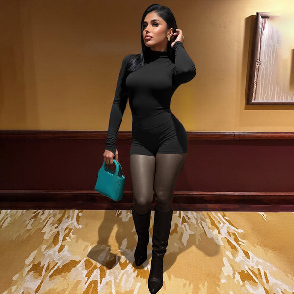 Long-Sleeve Top & Pants Two-Piece Set for Autumn & Winter Casual