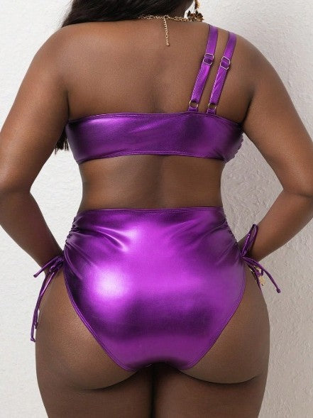 Plus Size Two-Piece Bikini Swimsuit