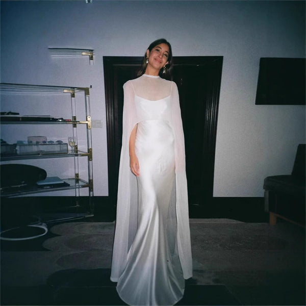 See-Through Mesh Sleeveless Halter Ruffle Maxi Cover-Up