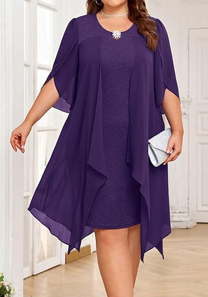 Women Summer Patchwork Casual Elegant Dress