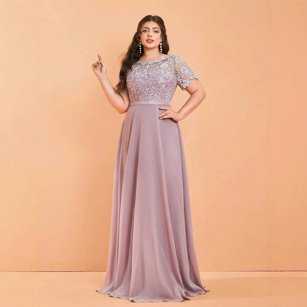 Bridesmaid Formal Evening Dress for Summer Weddings