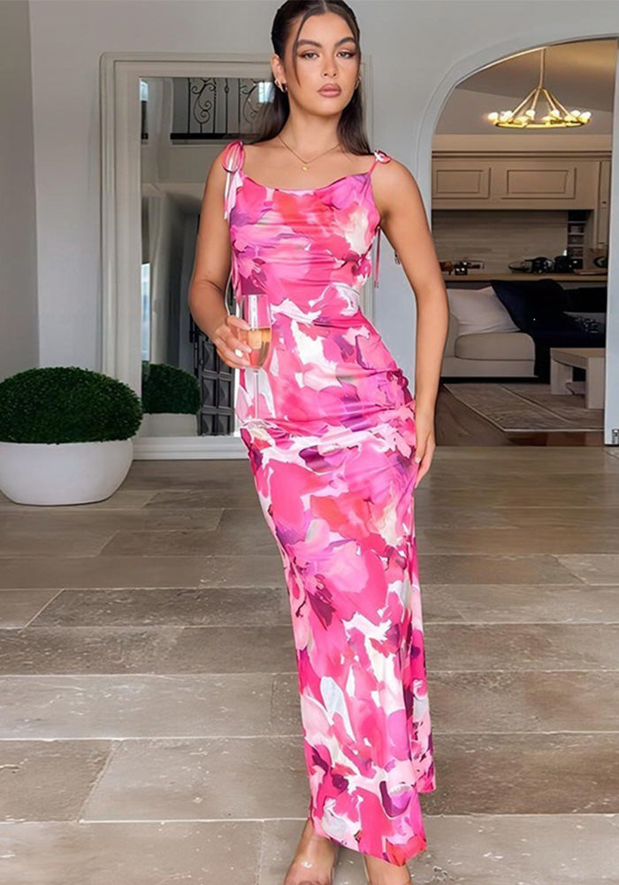 Backless Bodycon Strap Dress for Summer Beach Days