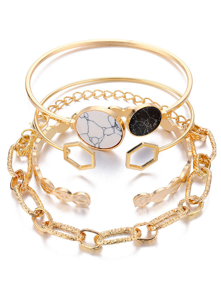 Multilayer Chian Bracelets Anklet Tiynon