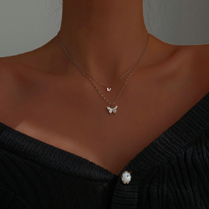 Multilayer Fashion Pendant Necklaces Tiynon