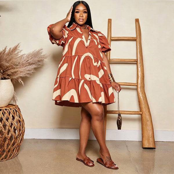 Printed Dress for Casual Everyday Wear