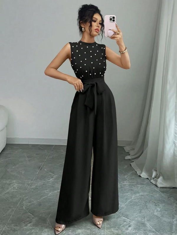 Top & Wide Leg Pants Set for Summer Casual Wear
