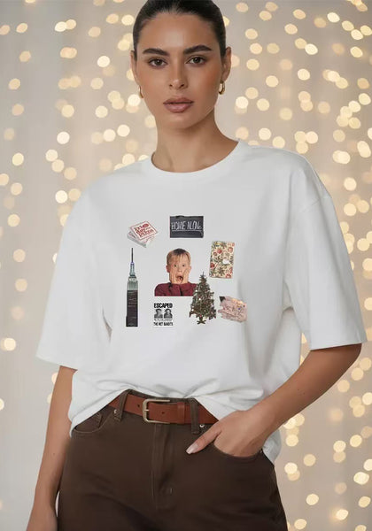 Women Cotton Short-Sleeve Summer Top