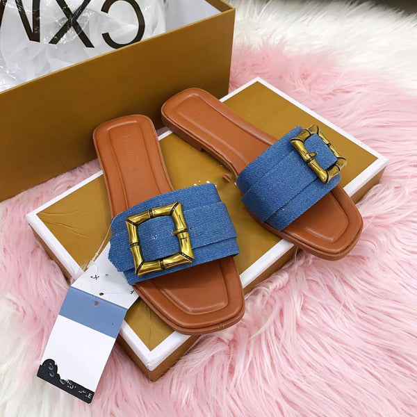 Flat Slide Sandals for Casual Summer Days