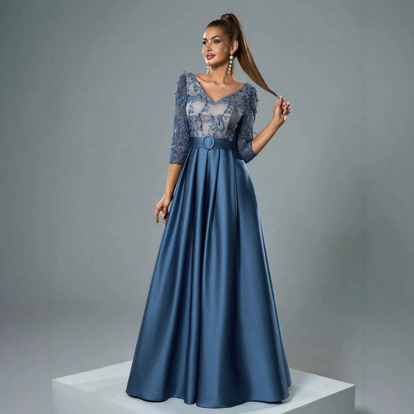 Lace Formal Evening Gown for Parties & Events