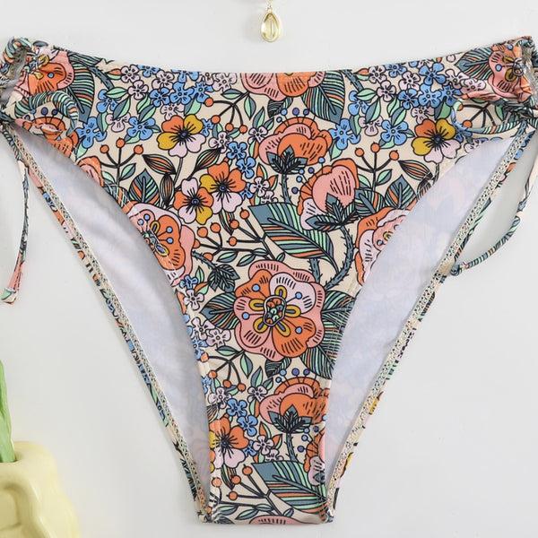 Women Halter Neck Bikini Swimwear Two Pieces