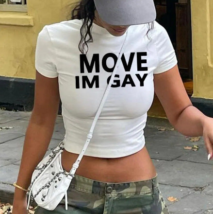 Printed T-Shirt Top for Casual Wear