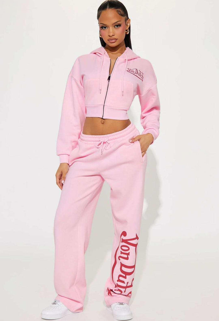Women Casual Hoodies and Pants Two-Piece Set