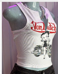 Women Printed Tank Top