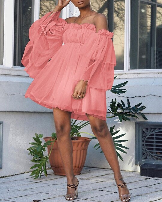 Solid High-Waist Strap Midi Dress for Casual Elegant Events