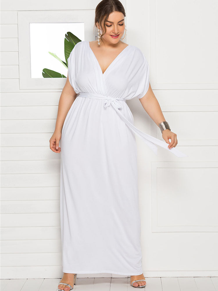 Plus Size Empire Waist Maxi Dresses