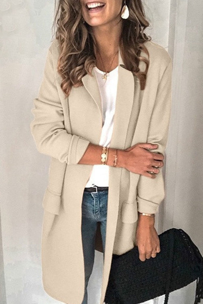 Casual Solid Patchwork Turn-back Collar(6 colors)