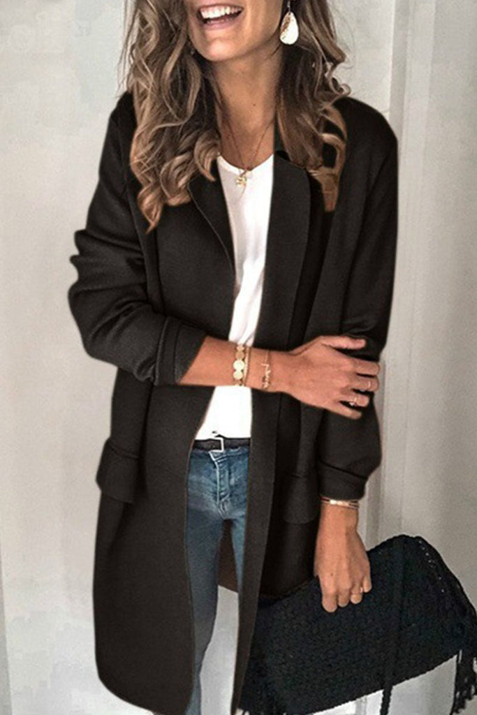 Casual Solid Patchwork Turn-back Collar(6 colors)