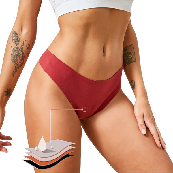 SecureCycle Seamless® Thong Period Panties