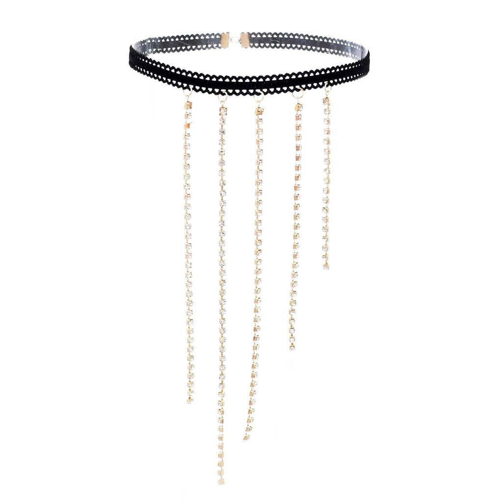 Boho Bohemian Water Drop Pendant Leg Thigh Chain Body Chain Jewelry