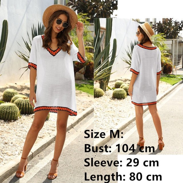 Violet Beach Cover Up